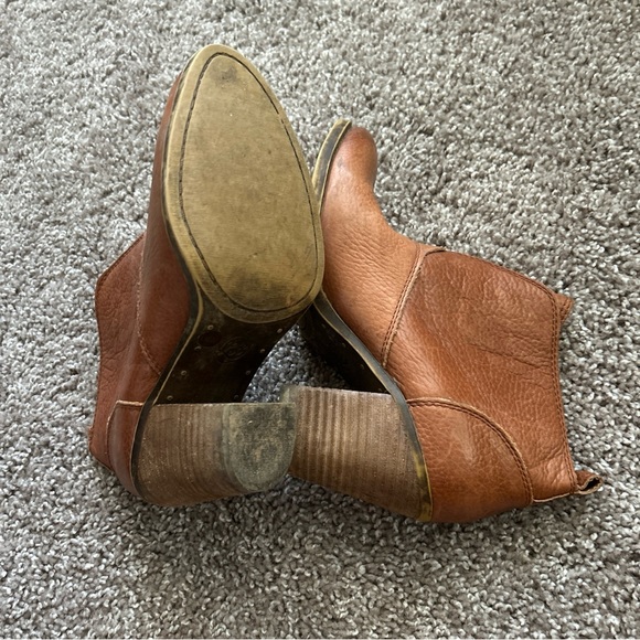 Lucky Brand Ankle Booties Camel Size 6.5 - Picture 9 of 11